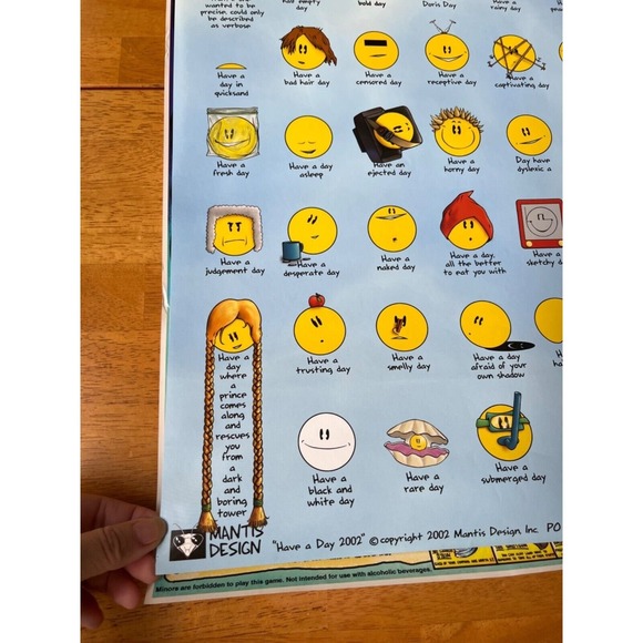 Retro Have a Day Large Poster College Collection‎ Wall Room Decor, Size 24x36 - Picture 8 of 9